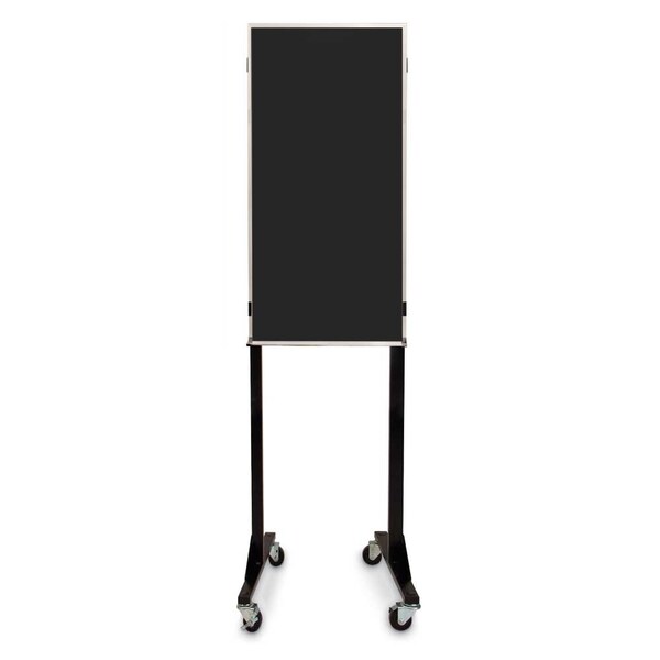 Sliding Door Wood Corkboard, 72"x36", Cher